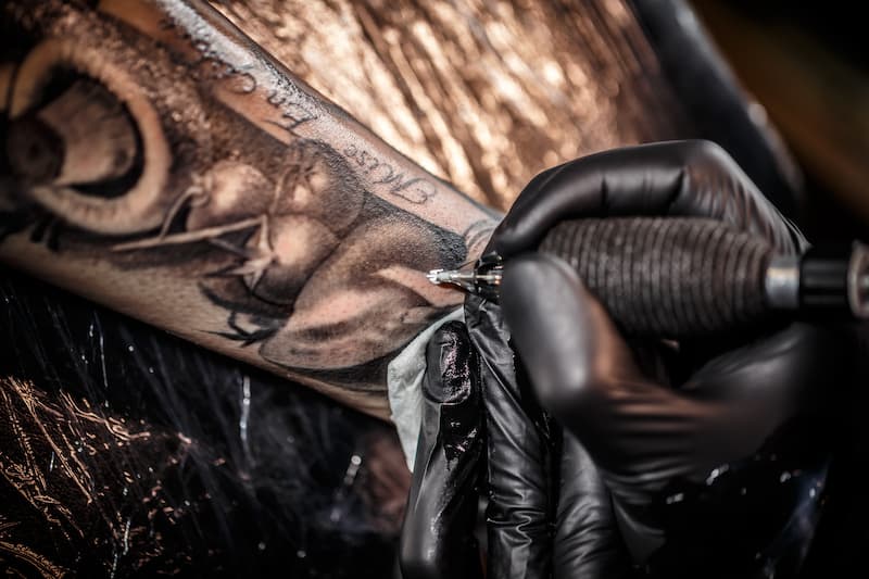 Blackwork tattoo art and meaning